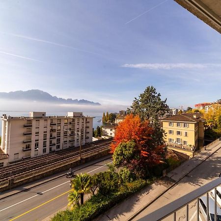 Florimont Double Lake View Room - Self Check-In Montreux Exterior photo