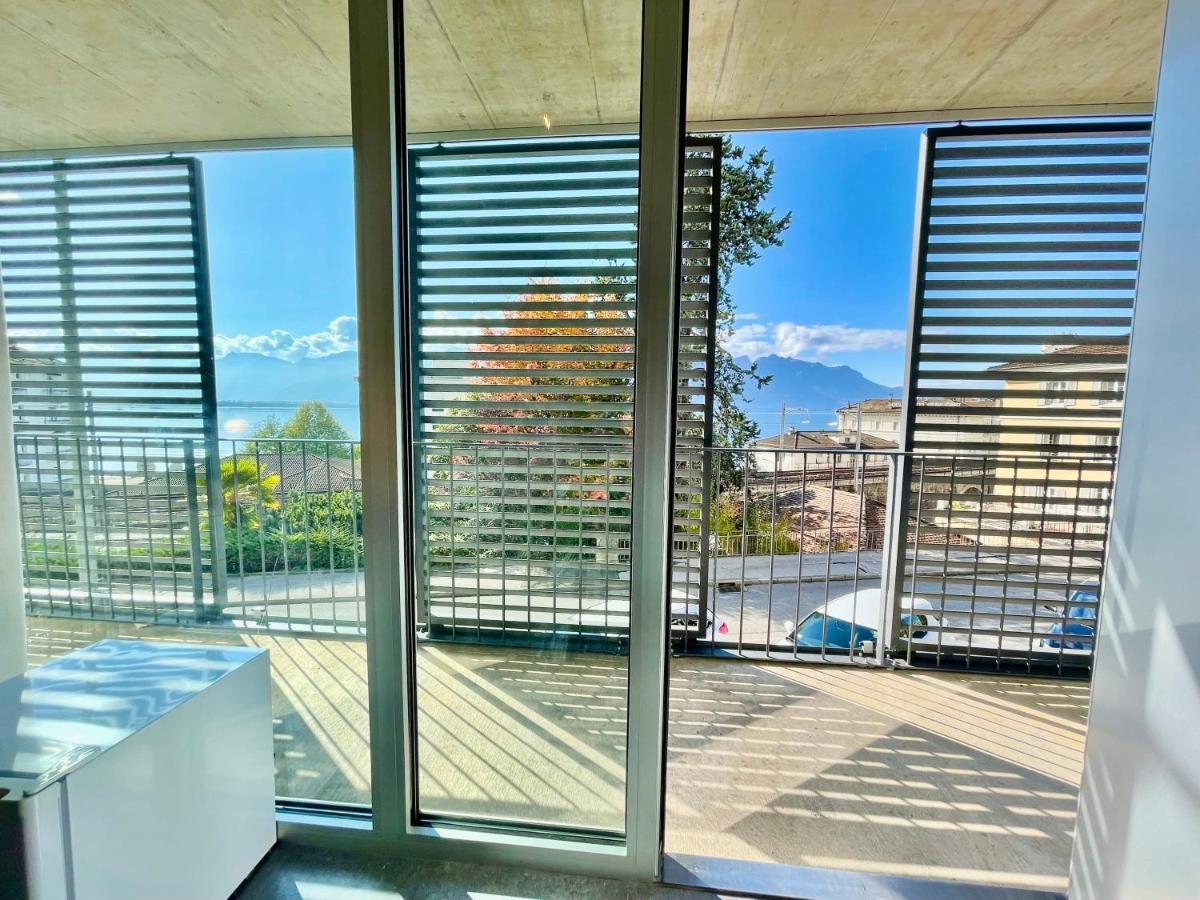 Florimont Double Lake View Room - Self Check-In Montreux Exterior photo